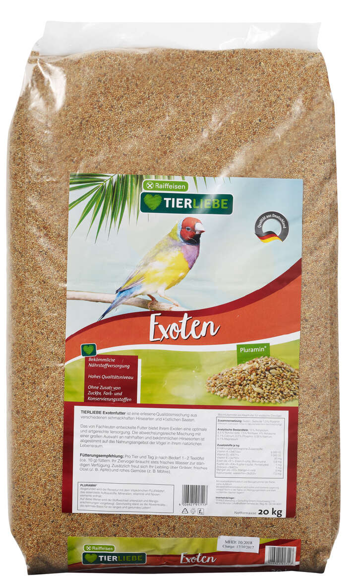 TIERLIEBE Exotenfutter